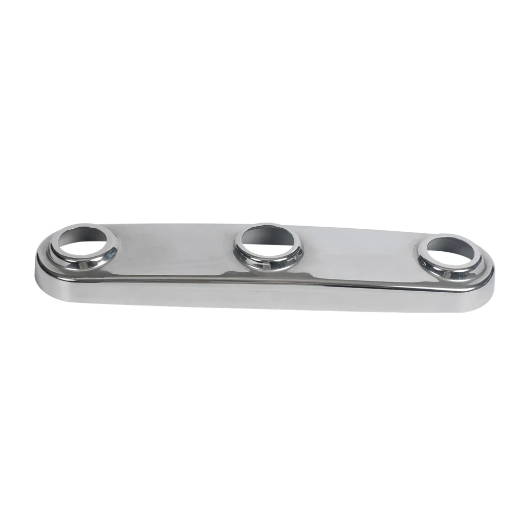 Faucet Deck Plate stainless steel 3 hole cover for kitchen and bathroom sink installations