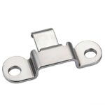 Stainless Steel Interlock Hanging Buckle with mirror polished finish and anti rust hardware clip design