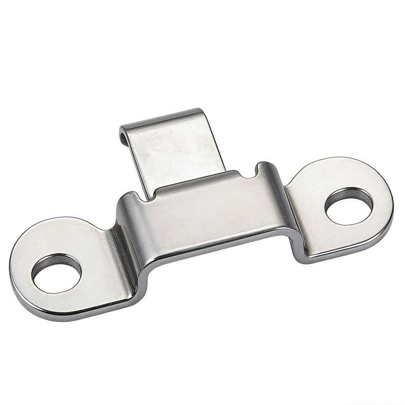 Stainless Steel Interlock Hanging Buckle with mirror polished finish and anti rust hardware clip design