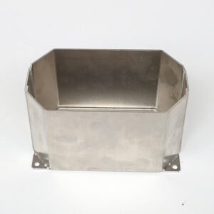 Stainless steel welded waterproof enclosure, IP66, precision-made for harsh environments.