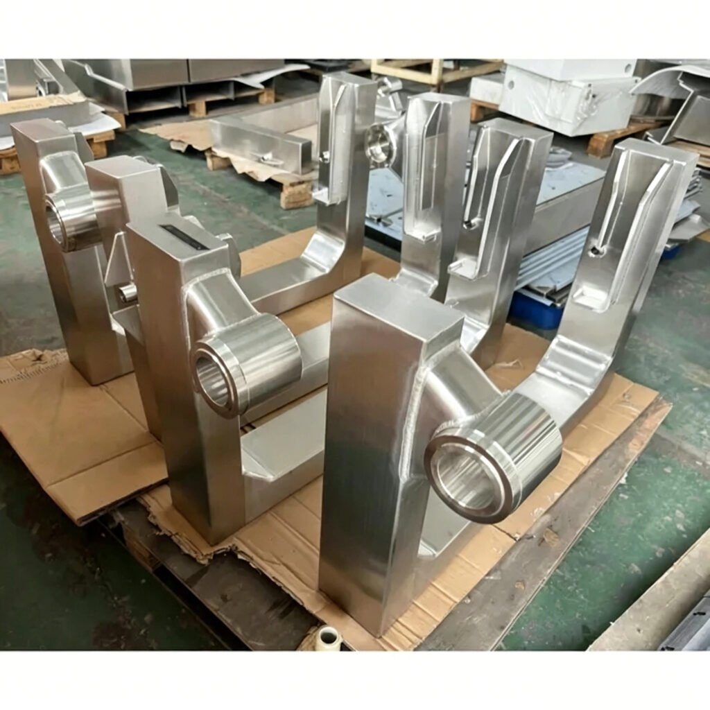 Strukturelles Aluminiumschweißen polierte bearbeitete Aluminiumlegierungs-Stützhalterungen