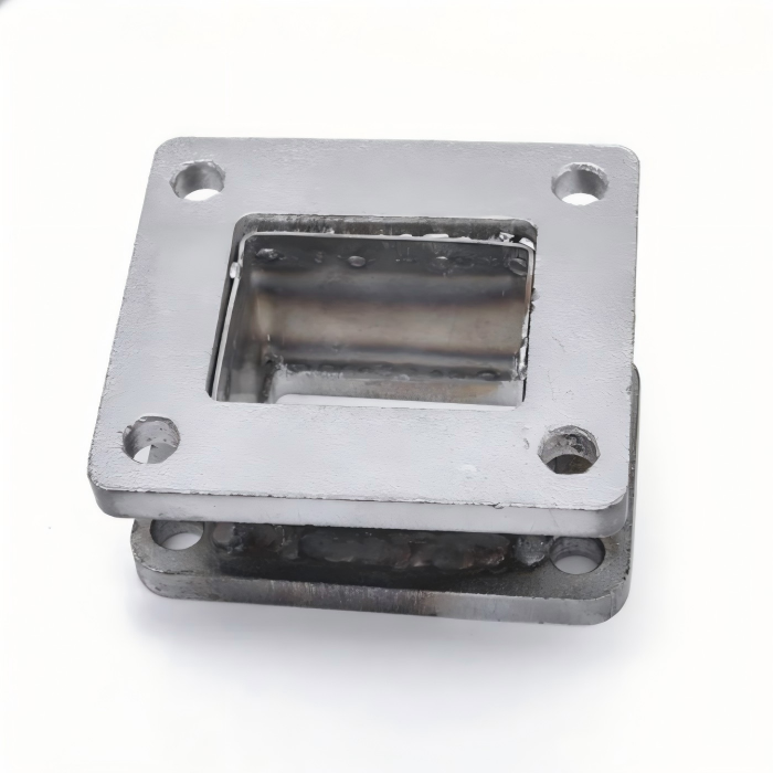 T3 to T4 Turbo Flange Adapter welding service with 304 stainless steel fabrication for custom turbo systems