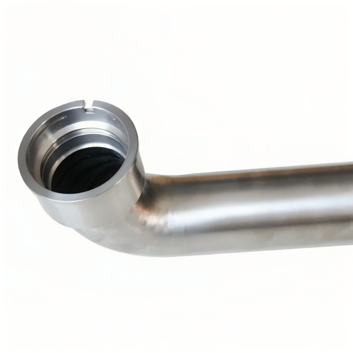Tubo de intercooler de titanio soldado con TIG para aplicaciones de carreras y turbo de alto rendimiento