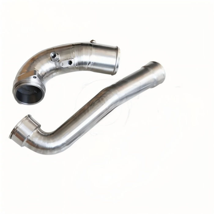 Tubo de intercooler de titanio con doblado de tubos de precisión para sistemas de turbo de alto rendimiento y peso ligero