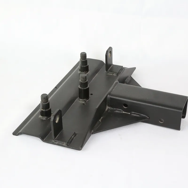 Trailer hitch mounting plate for 2-inch receivers, heavy-duty steel