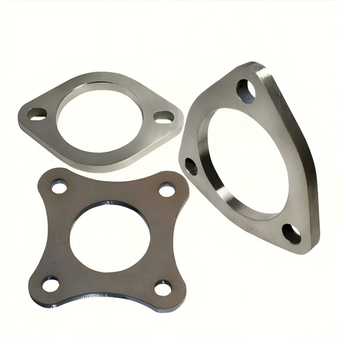 Precision Turbo Exhaust Flange featuring CNC machined surfaces and accurate fitment dimensions