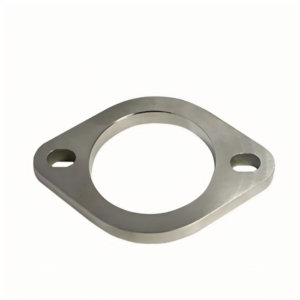 Turbo Exhaust Flange custom CNC machined for precision turbocharger exhaust system connections