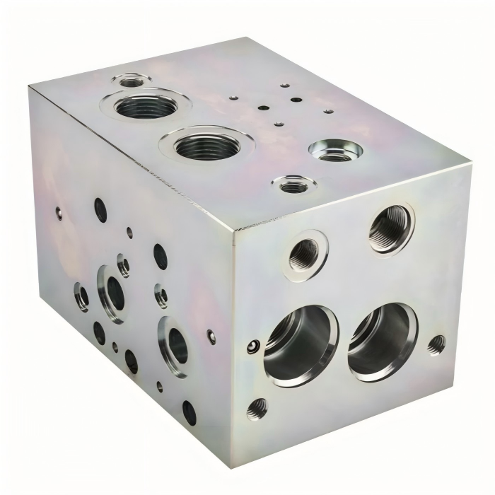 CNC-Ventilblock Hydraulik, ausgelegt für Hochdruckbetrieb und stabile Hydrauliksteuerungssysteme