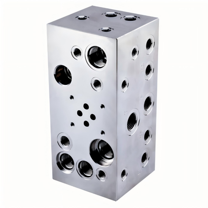 Ventilblock Hydraulik CNC-gefräst mit Druckprüfung für leckagefreie Hydrauliksystem-Leistung