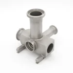 Custom valve-housing featuring TIG welding, corrosion resistant SS304 material and smooth sand blasted finish
