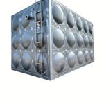 Welded Steel water tank stainless tank equipped with side ladder
