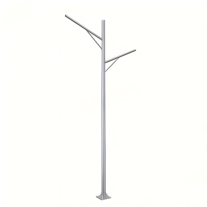 OEM 3 Inch Aluminum Light pole with custom length options for outdoor lighting infrastructure projects