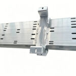 Industrial grade aluminium frame for machinery support and modular assembly systems