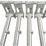 Lightweight aluminium frame designed for aerospace and transportation structural components