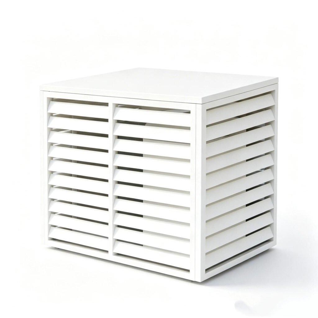 Aluminum AC Vent Covers Custom TIG Welding Fabrication Durable Grille 2 Aluminum AC vent covers for HVAC airflow control with precision metal grille design
