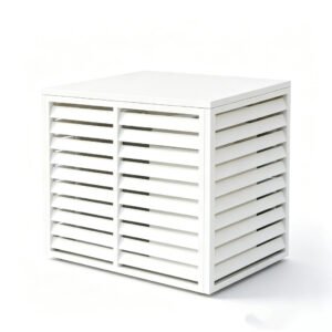 Aluminum AC vent covers for HVAC airflow control with precision metal grille design