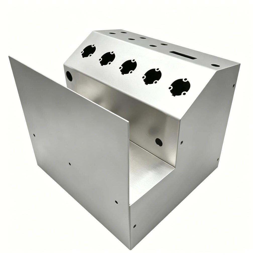 Boîtier léger en aluminium avec surface résistante à la corrosion