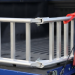 Custom Aluminum Tailgate Extender with TIG welded frame for lightweight pickup truck cargo extension