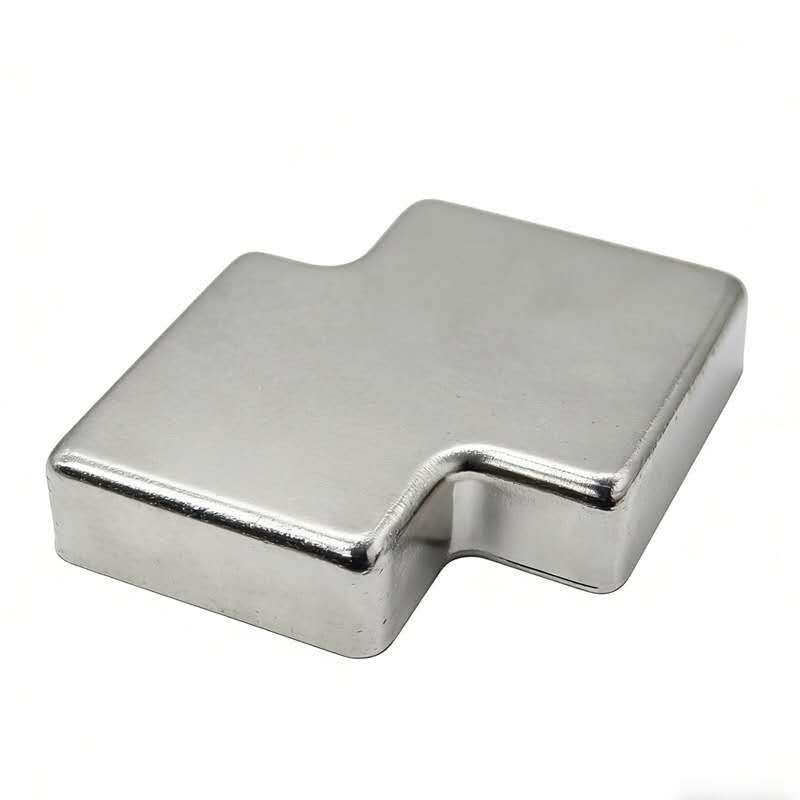 EMI shielding can with corrosion resistant stainless steel construction