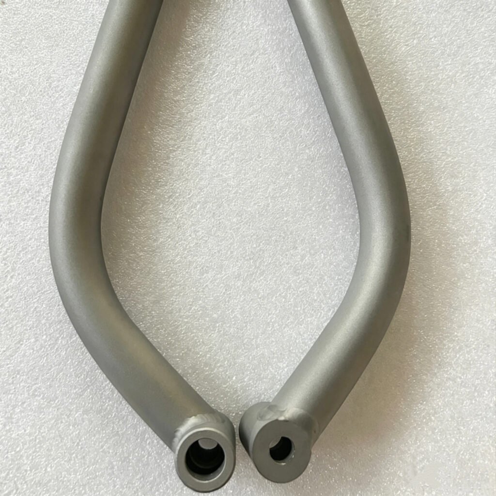 High precision TIG welded titanium tube with machined ends