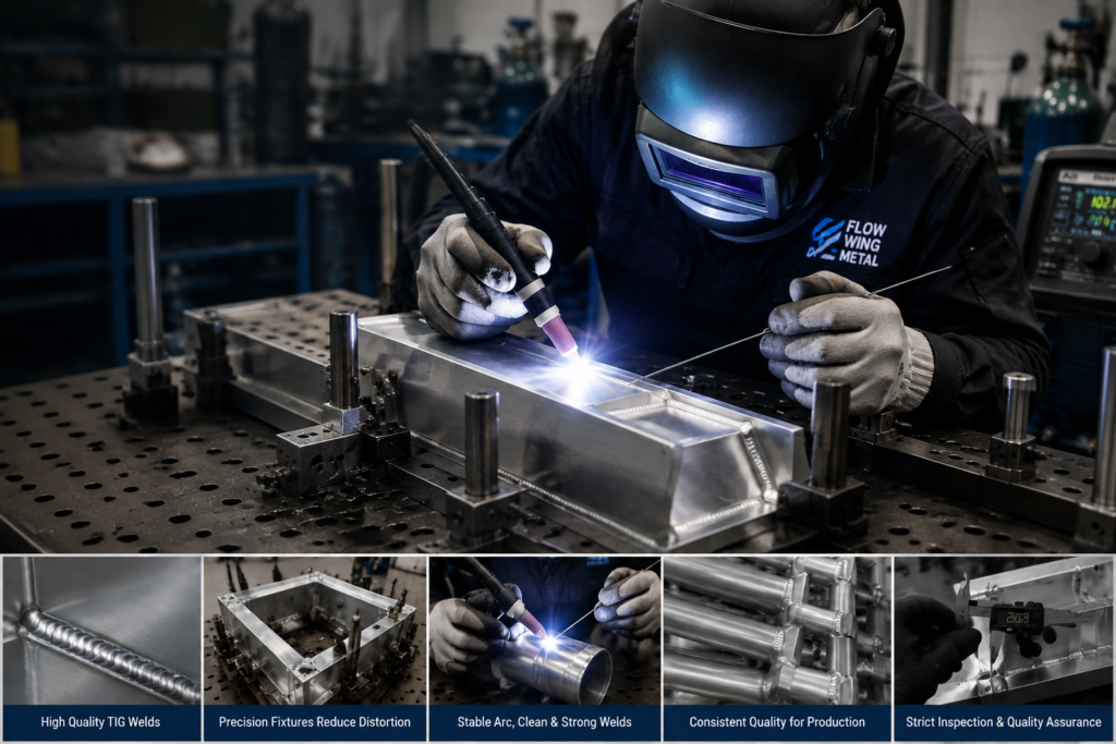 Professional TIG Aluminum Welding Services and fabrication