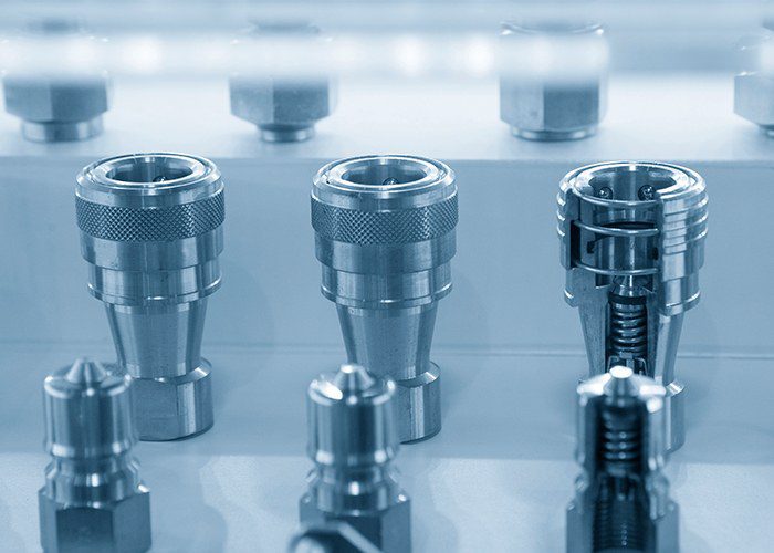 CNC Machining Hydraulic Connectors