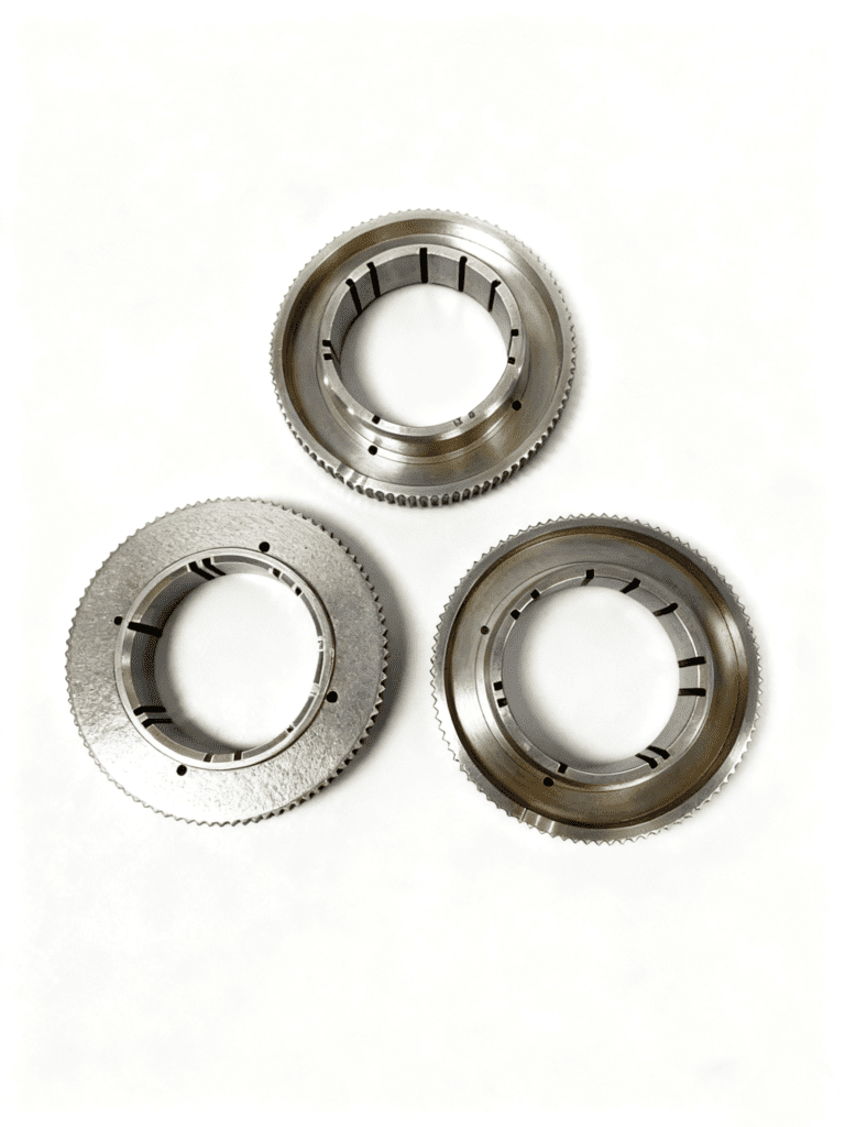 CNC Machined Steel Spline Gear Rings | Custom Precision Power Transmission Components - CNC Milling - yuangemfg.com