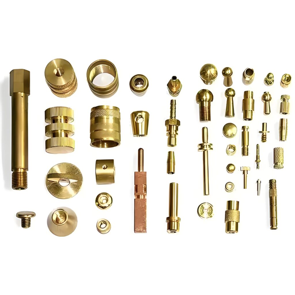 Componenti e assemblaggi di precisione in ottone tornati su misura con macchine CNC | Piccole dimensioni...