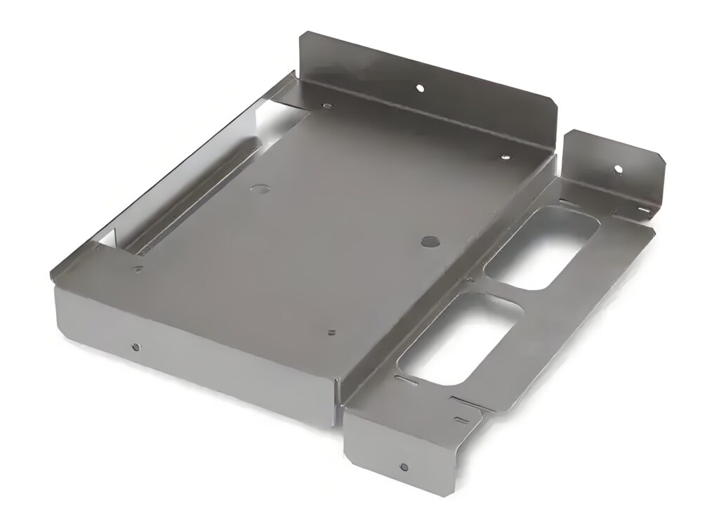 Custom Sheet Metal Stamped & Bent Electronic Enclosure Chassis | Industrial Equipment Housing - Bending - yuangemfg.com