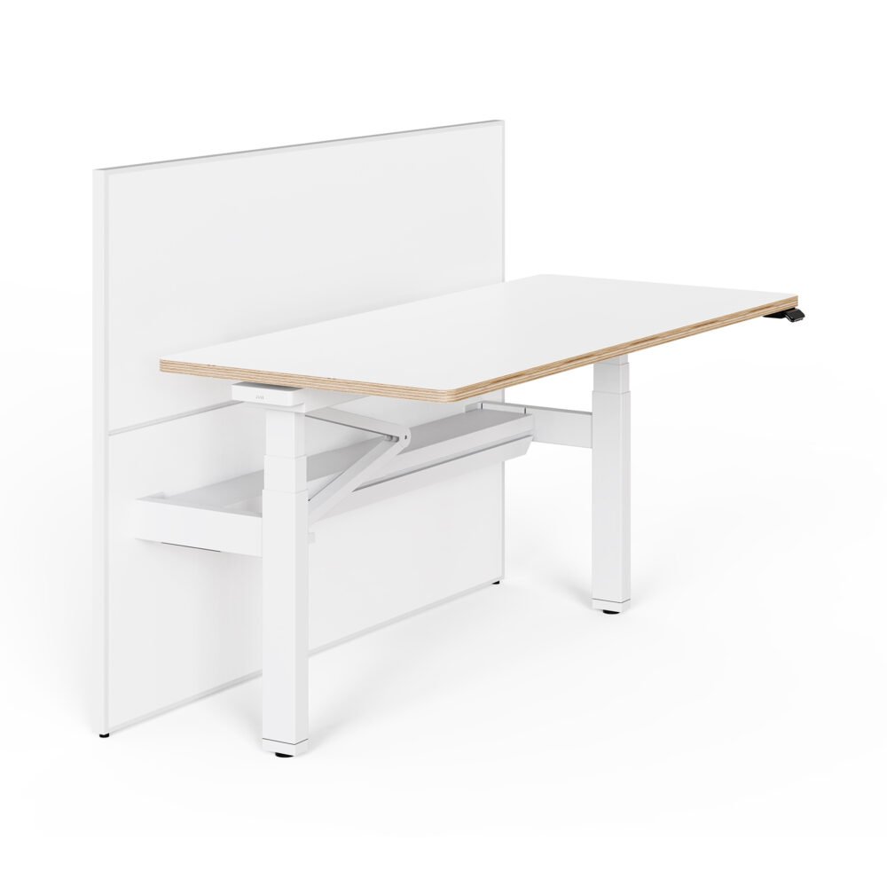 JOSE Single-sided Square-Column Height-Adjustable Desk - Height Adjustable Desks - kaledodesign