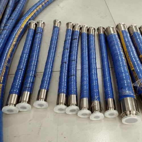 Industrial UPE chemical hose for corrosive acid alkali fluid transfer