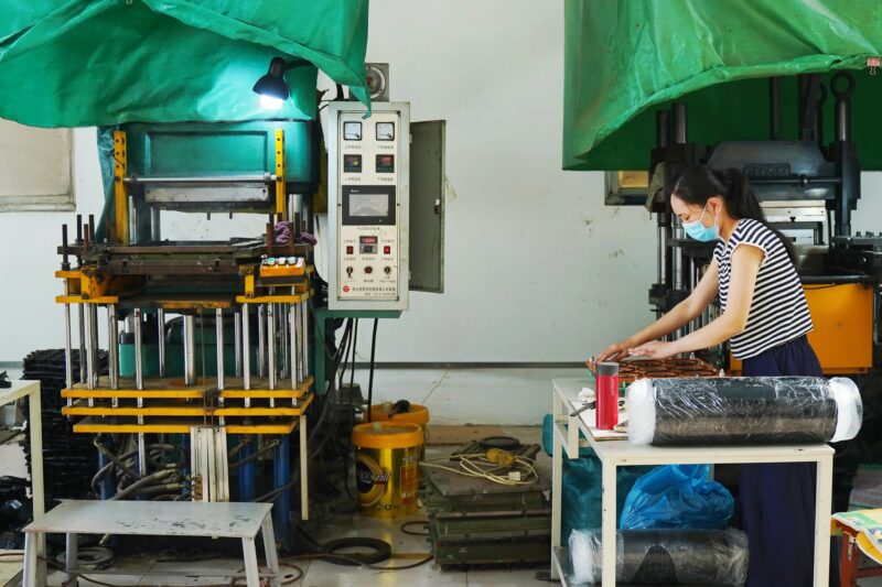 . Custom rubber gasket machining for general industrial assembly