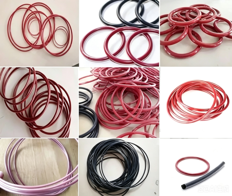 Custom PTFE FEP covered O ring FKM core corrosion resistant industrial seal