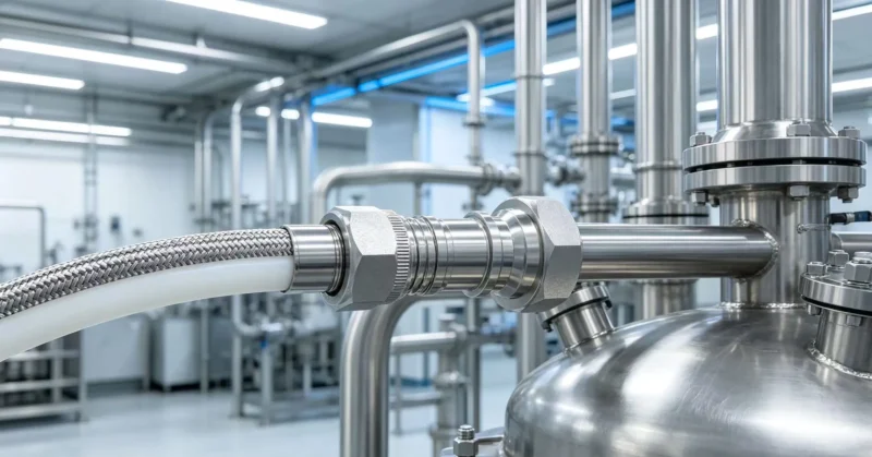 304 316 stainless steel hydraulic fittings, high pressure corrosion‑resistant pipe joints for chemical plant, excavator and mining equipment