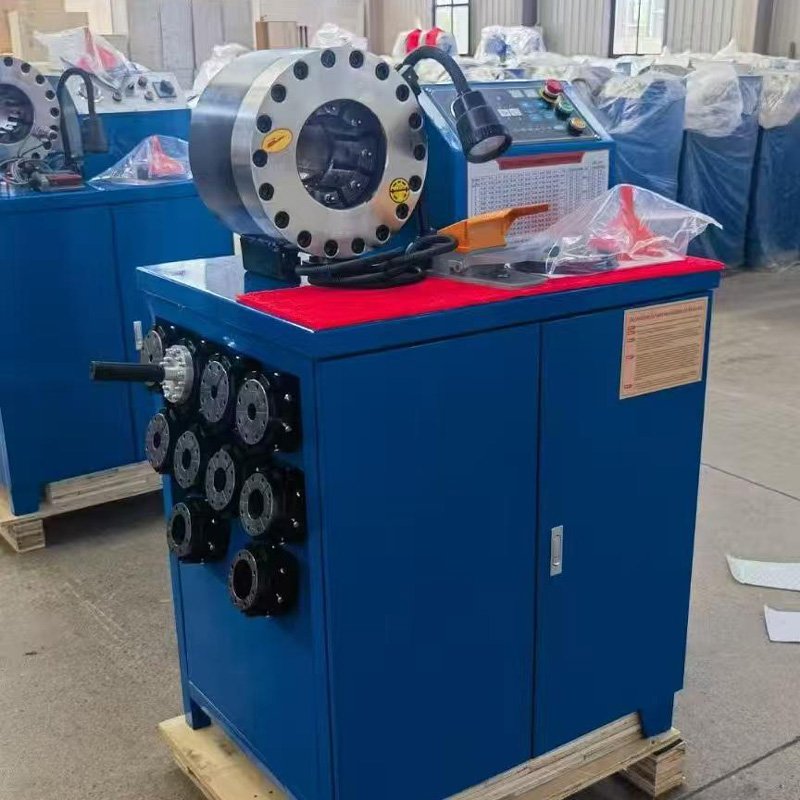 High‑precision hose crimping machine for hydraulic rubber hose processing