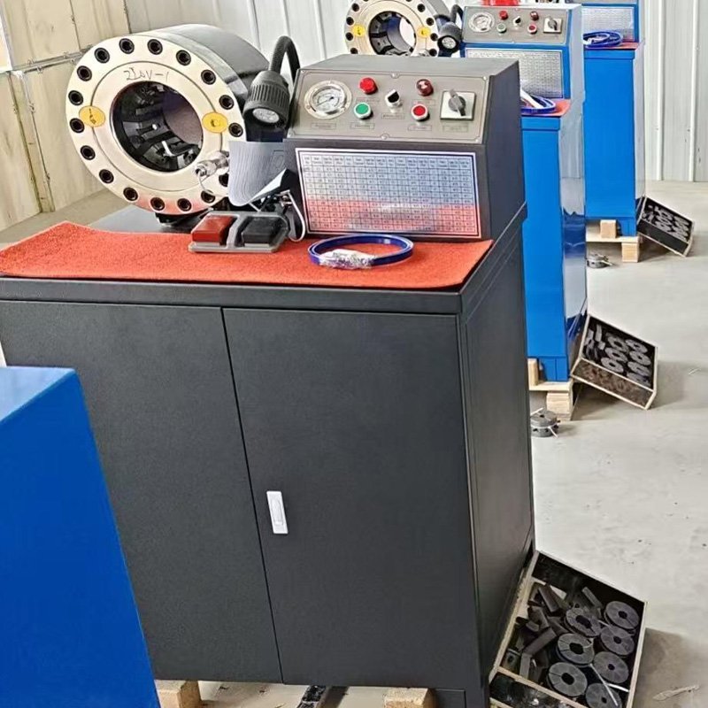 Industrial Hydraulic Hose Crimping Machine for Hose Assembly - Hydraulic Crimping Machine - peleflex.com