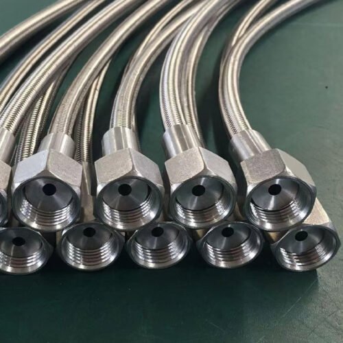 304  316 Standard Stainless Steel Braided Hose (Threaded Type) - Stainless Steel Metal Hose - peleflex.com