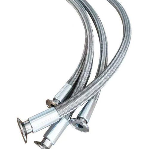 Small‑diameter PTFE braided hose for precision equipment