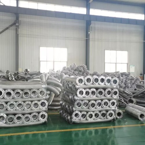 Custom end connection 304 316 stainless steel braided industrial hose