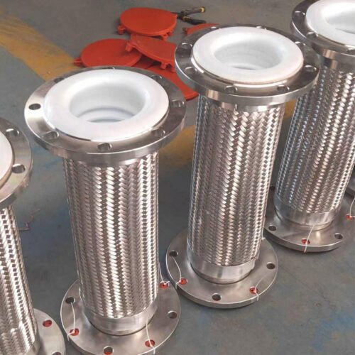 304  316 PTFE Lined Stainless Steel Hose (Flange Type) - Stainless Steel Metal Hose - peleflex.com
