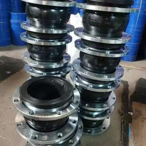 NBR rubber bellows compensator for chemical pipeline vibration damping