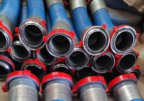 Composite chemical hose for transporting flammable solvents and oil products