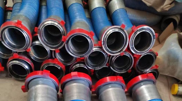 Composite chemical hose for transporting flammable solvents and oil products