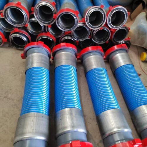 Anti‑static composite chemical hose for tank truck solvent transfe