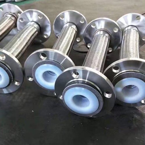 Acid alkali resistant teflon lined flexible metal industrial hose