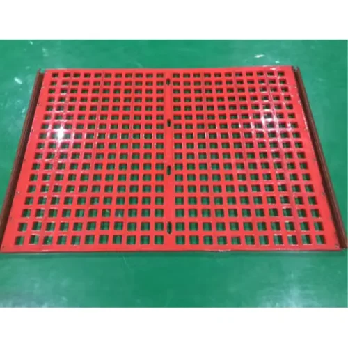 High‑abrasion PU screen panel for mineral aggregate screening and dewatering