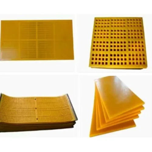 High‑abrasion PU screen panel for mineral aggregate screening and dewatering