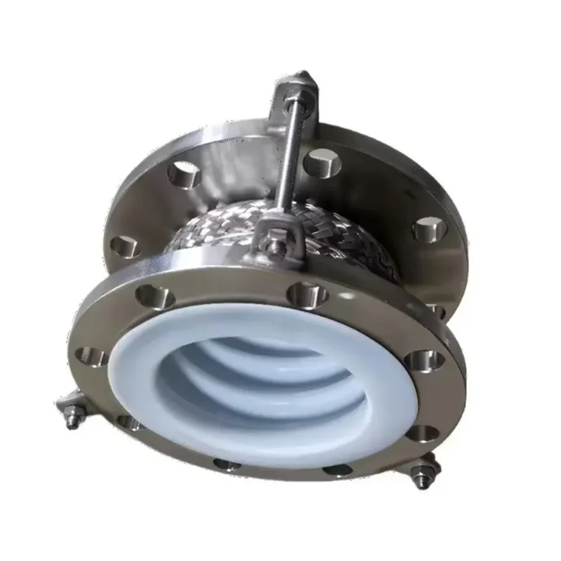 PTFE Lined Stainless Steel Expansion Joint, Flanged Bellows Compensator - Stainless Steel Metal Hose - peleflex.com
