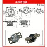 KSD301 Plastic bakelite temperature switch - KSD301 Snap-action Temperature Switch - infeimi.com