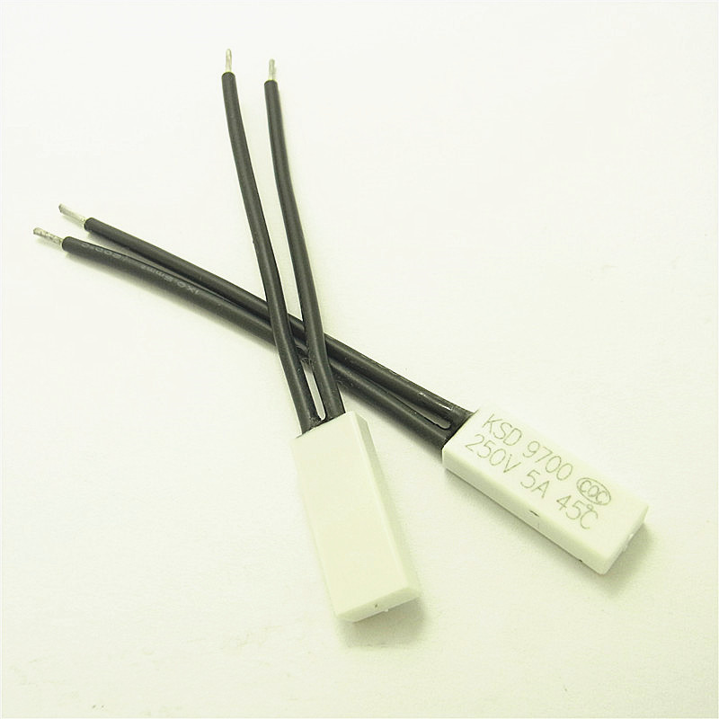 KSD9700 High-temperature resistant plastic lead wire temperature switch - KSD9700 Lead-wire Temperature Control Switch - i...